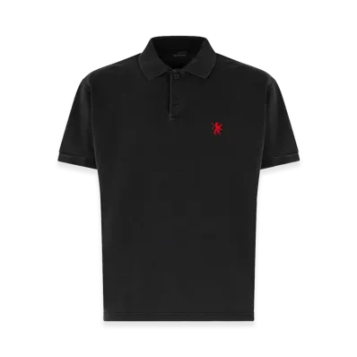 BALENCIAGA Short-Sleeved Polo Shirt "Black"
