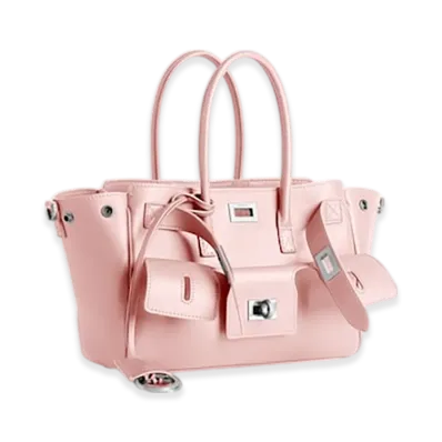 BALENCIAGA Bel Air Carryall Bag Mini "Pink"