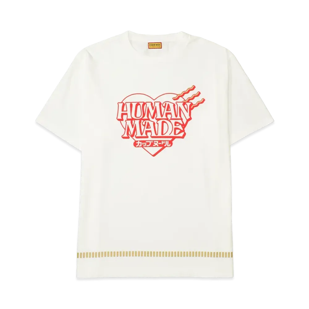 HUMAN MADE x CUP NOODLE Graphic T-Shirt "White"