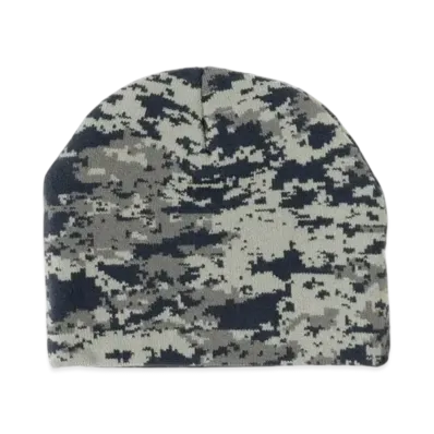 BEAMS Digital Camo Watch Cap "Navy"