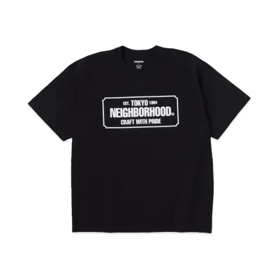NEIGHBORHOOD NH Tee-1 SS . CO "Black"