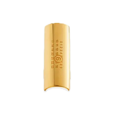 MM6 Maison Margiela Numeric Wide Ring "Yellow Gold"