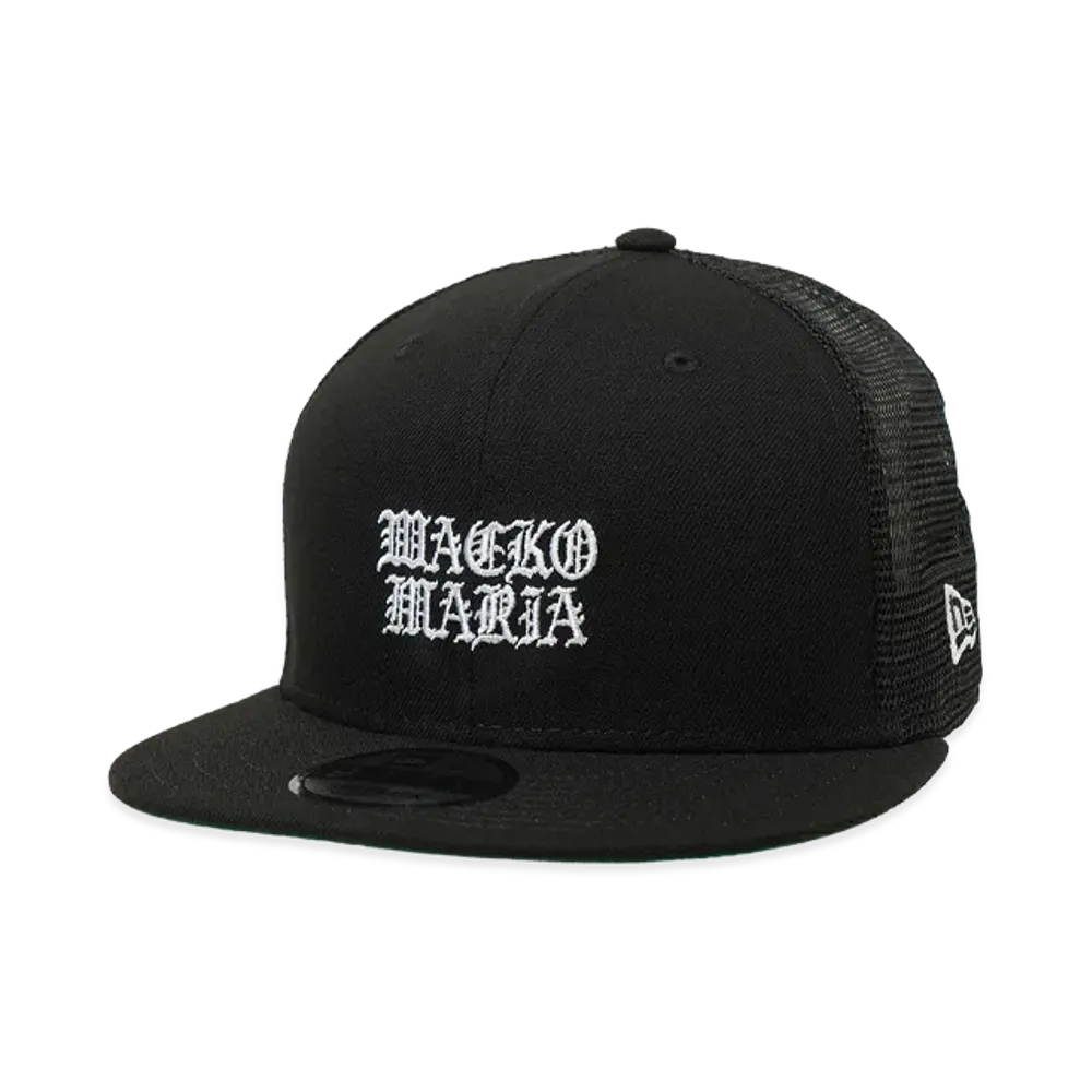 WACKO MARIA x NEW ERA 9Fifty Truker "Black"