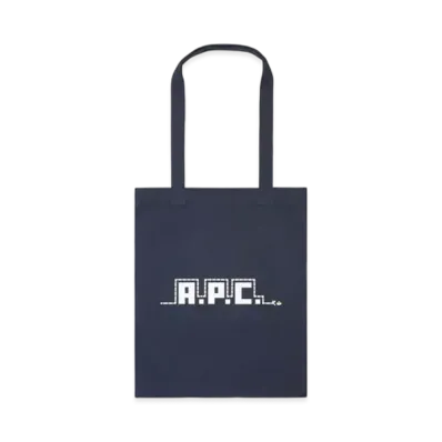 A.P.C. Lou Lny 25 Tote Bag "Dark Navy"