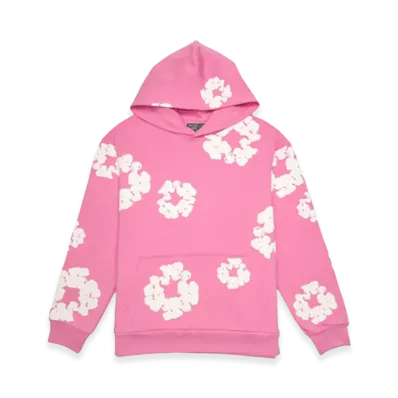 DENIM TEARS The Cotton Wreath Sweatshirt "Pink"