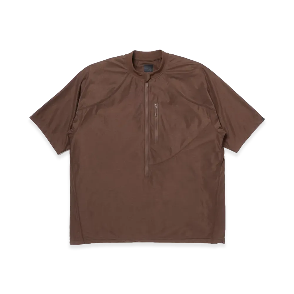 DAIWA PIER39 Tech Run-Gun S/S Tee "Brown Gray"