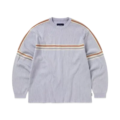 thisisneverthat Striped Knit L/S Top "Lavender"