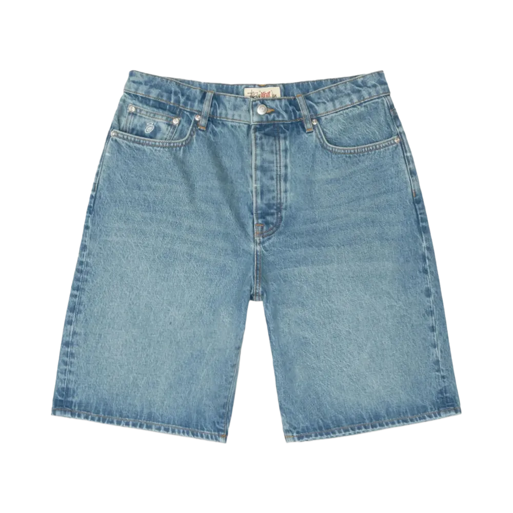 Stussy Big OL' Short Denim "Washed Blue"