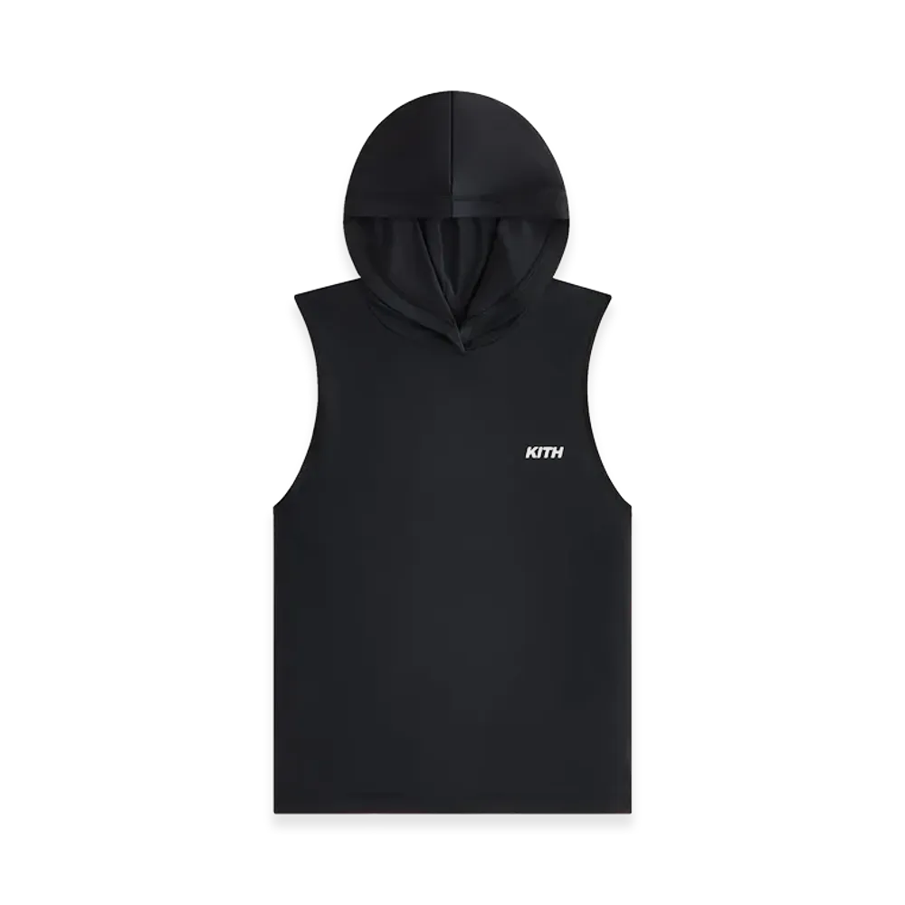 Kith Women's Haru Hooded Muscle Tank "Black"