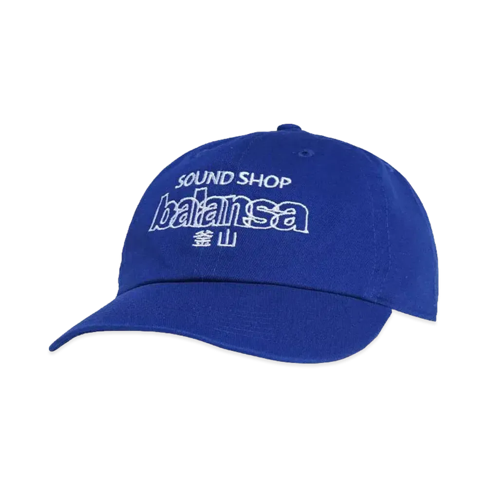 SOUND SHOP balansa SSB LOGO BALL CAP "BLUE"
