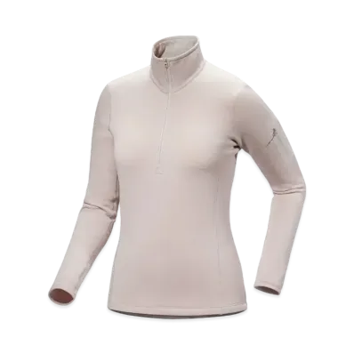 ARC'TERYX Women's Low Heavyweight Zip Neck X000006344 "Warm Stone"