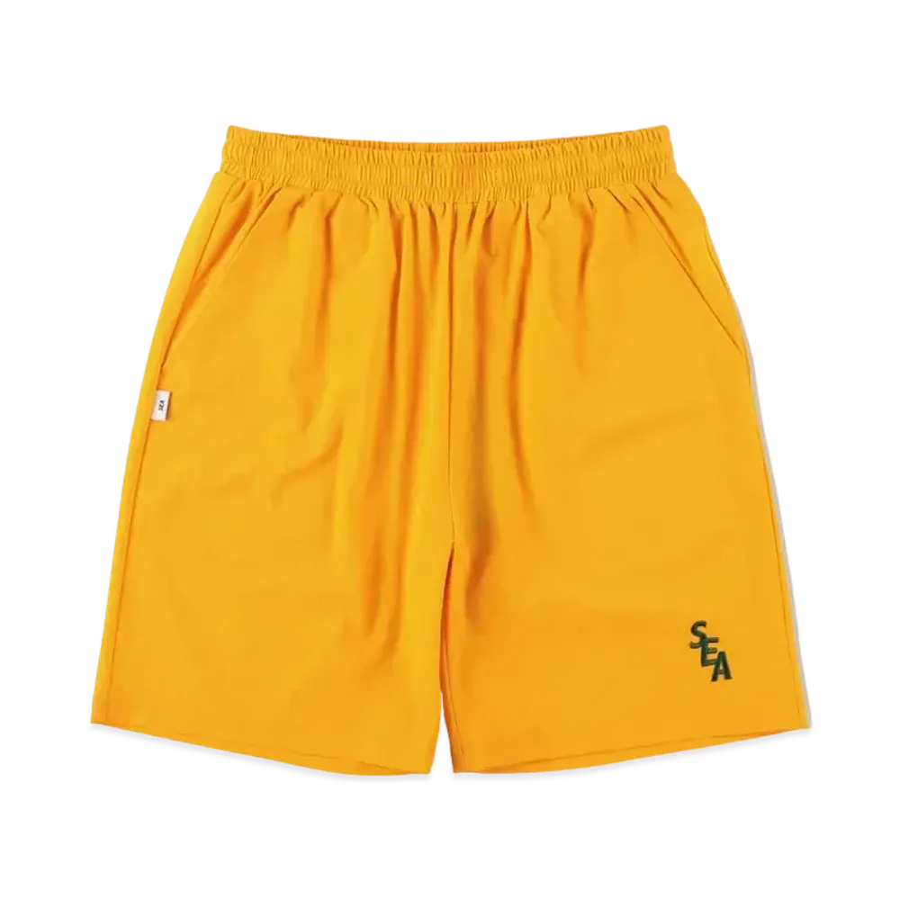 WIND AND SEA S_E_A (WDS) SHORTS "Yellow"