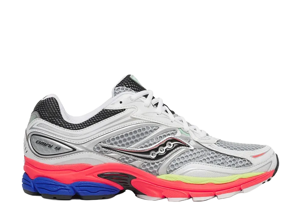 Saucony Progrid Omni 9 "White/Vizi Red"