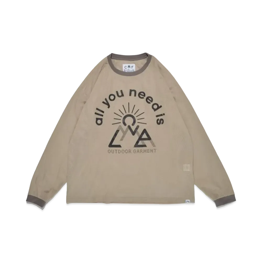 CMF OUTDOOR GARMENT Quick Dry Mesh Tee "Beige"
