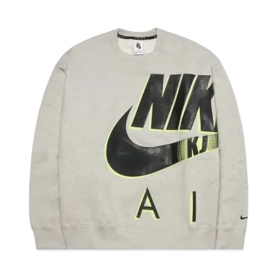 KIM JONES × NIKE CREW SWEAT "GREY HEATHER"