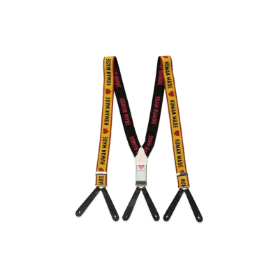 HUMAN MADE SUSPENDERS "Red"