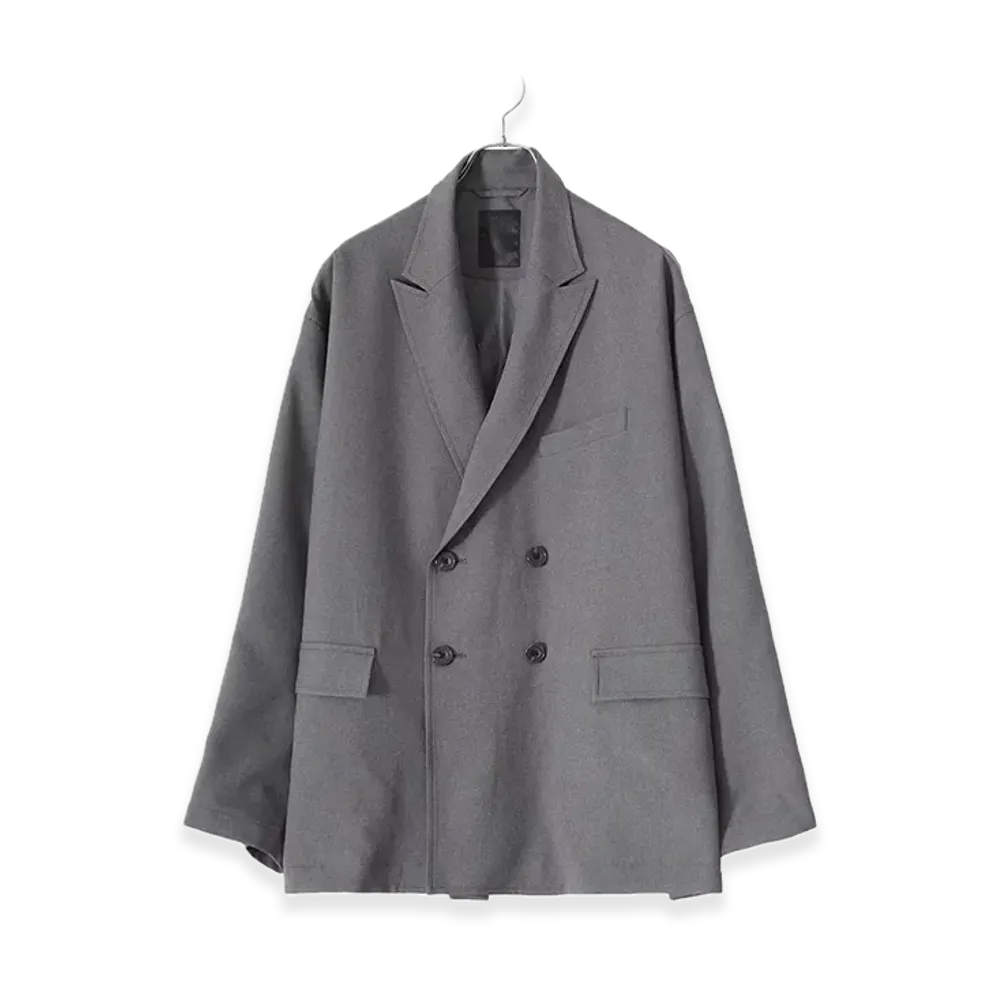 DAIWA PIER39 Tech Double-Breasted Jacket "Gray"