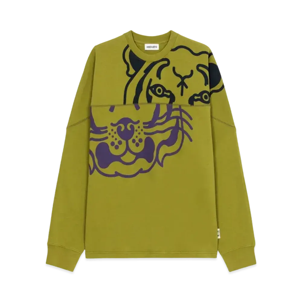 KENZO OverSized SweatShirt K-Tiger "Khaki"