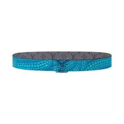 Louis Vuitton x Yayoi Kusama LV Initiales 40mm Reversible Belt Pumpkin "Gris"