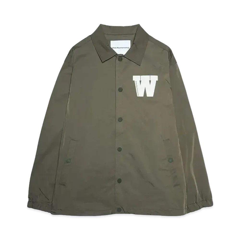 White Mountaineering WIND STOPPER COACH JACKET "KHAKI"