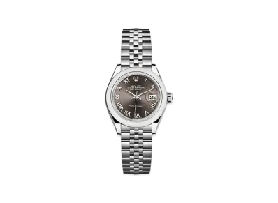 ROLEX Date-Just 28 Dark Gray Dial 279160