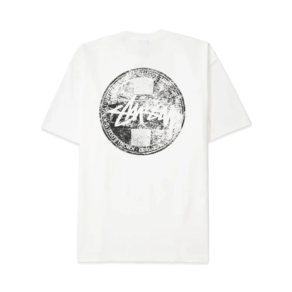 ステューシー ドットスタンプTシャツ "ホワイト" 1905071