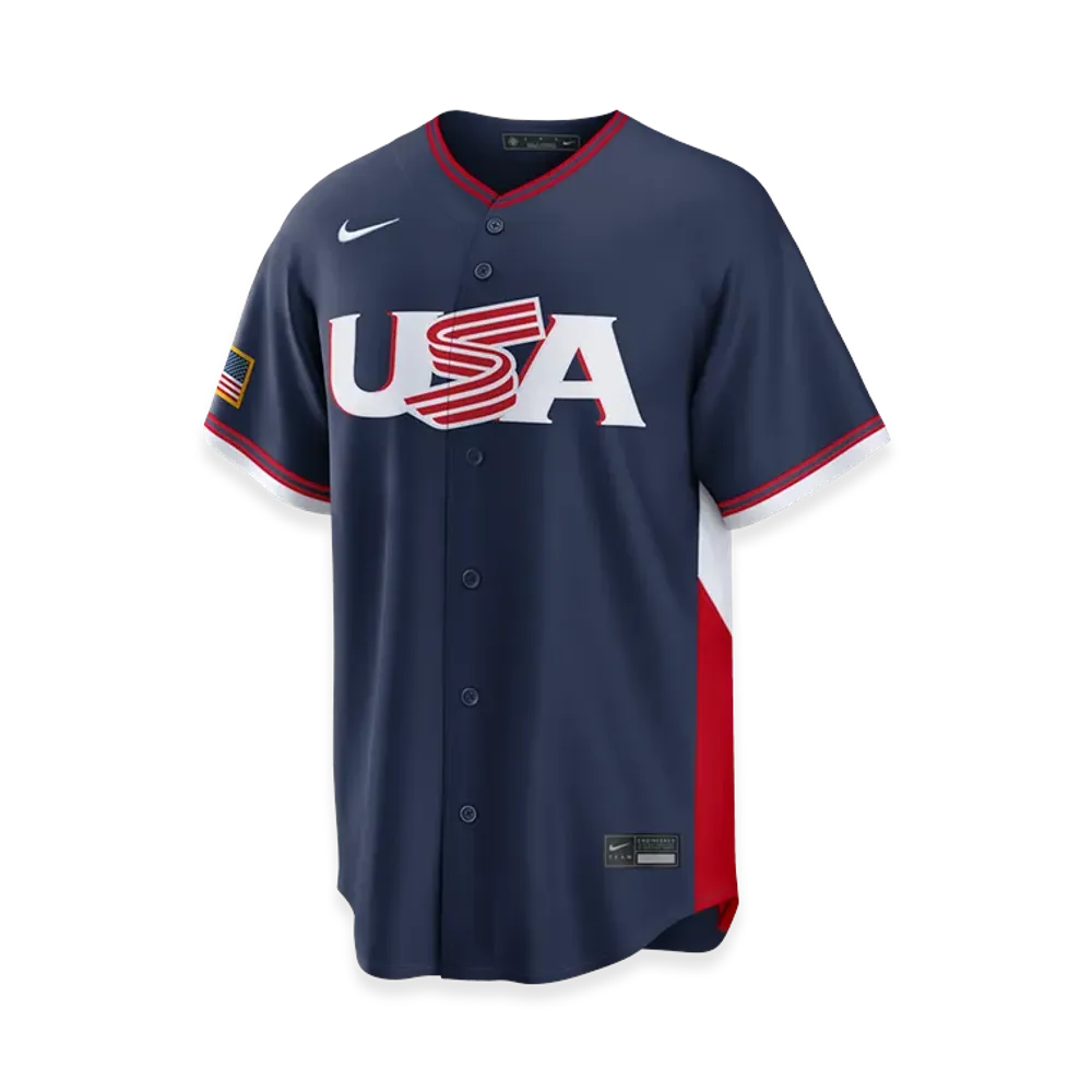 Nike 2026WBC World Baseball Classic USA Baseball Road Stadium Jersey "Navy"
