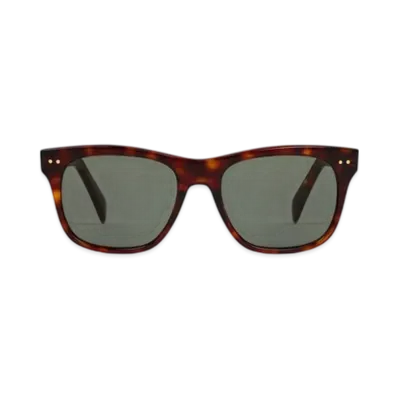 CELINE Black Frame 59 Sunglasses in Acetate "Red Havana"