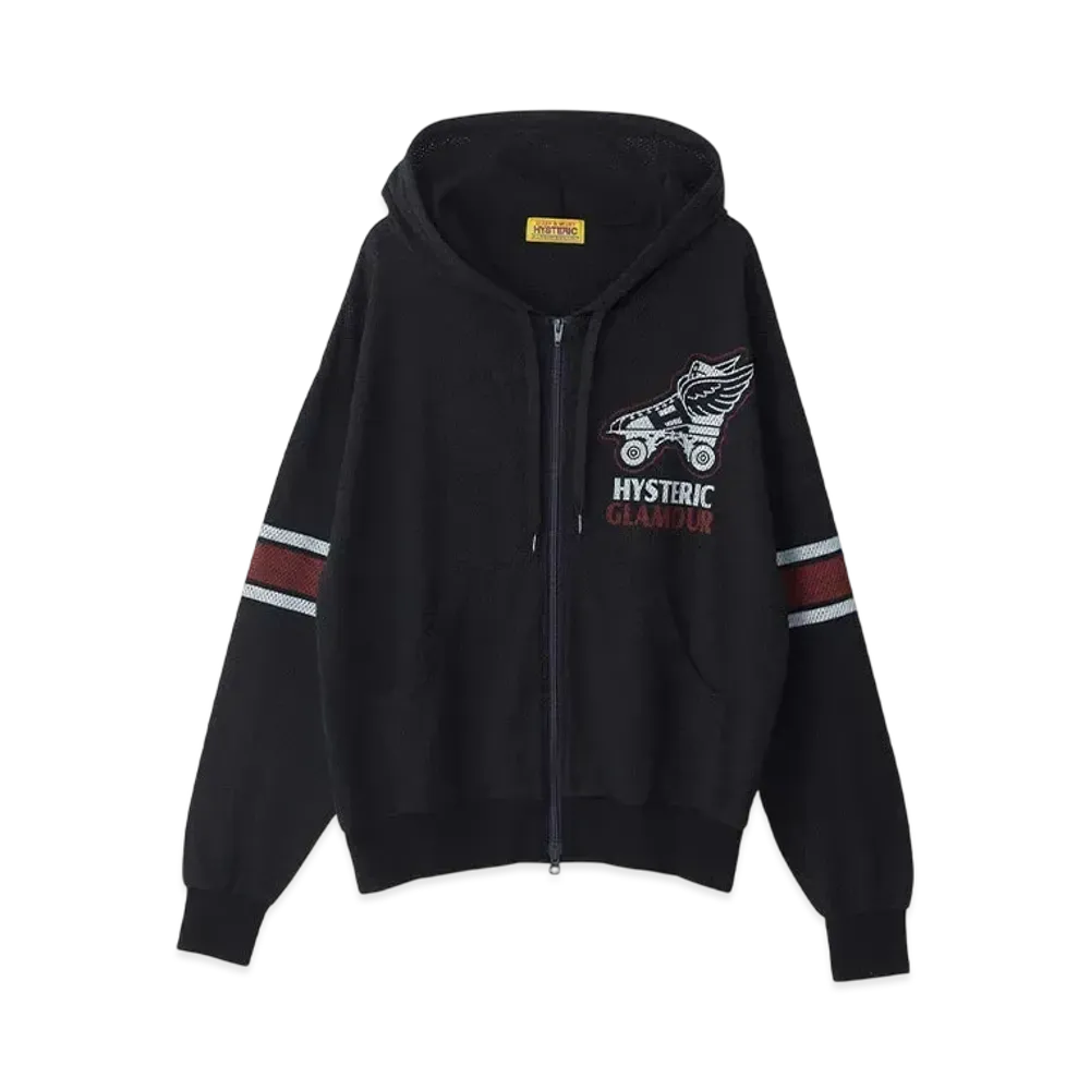 HYSTERIC GLAMOUR Hysteric Rollers Hoodie "Black"