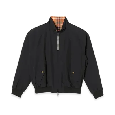 N.HOOLYWOOD COMPILE x Baracuta Reversible Harrington Jacket "Dark Navy"