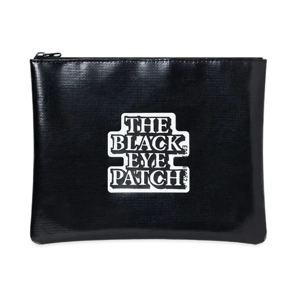 BlackEyePatch OG Label Zip Pouch "Black"