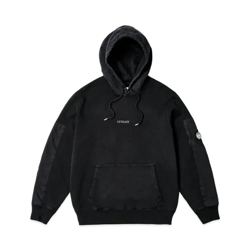 PALACE x C.P. COMPANY Hooded Sweatshirt "Black"