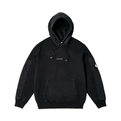 PALACE x C.P. COMPANY Hooded Sweatshirt "Black"