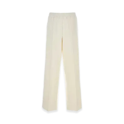 Jil Sander Stretch Jersey Pant "White"