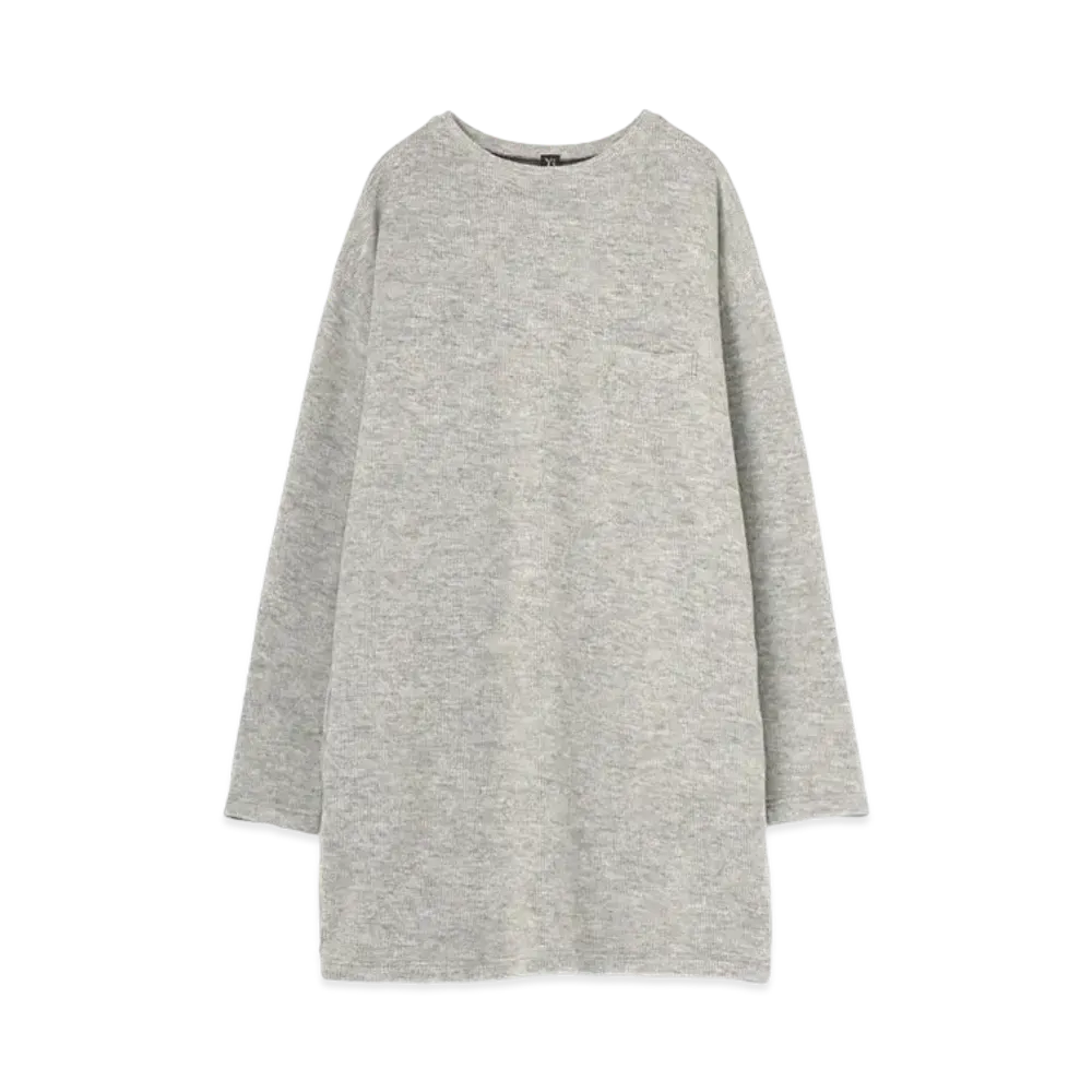 Yohji Yamamoto Y's DOUBLE FACE LONG PULLOVER "Gray"