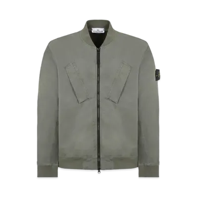 Stone Island 42510 SUPIMA Cotton Twill Stretch-TC "Musk Green"