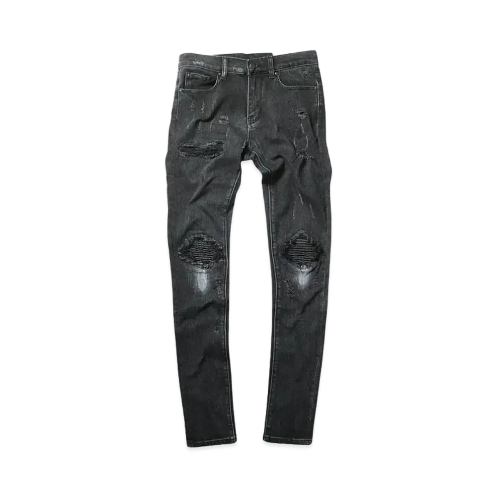 mnml X162 STRETCH DENIM "BLACK"