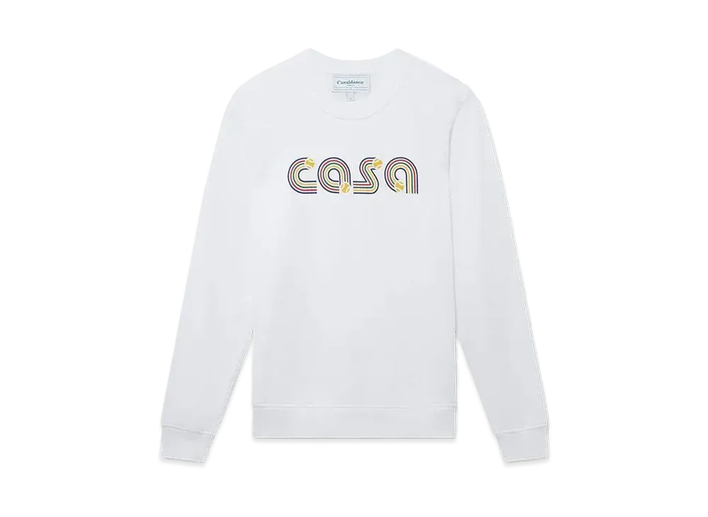 Casablanca Casa Sweatshirt "White"