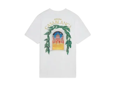 Casablanca Avenida T-Shirt "White"
