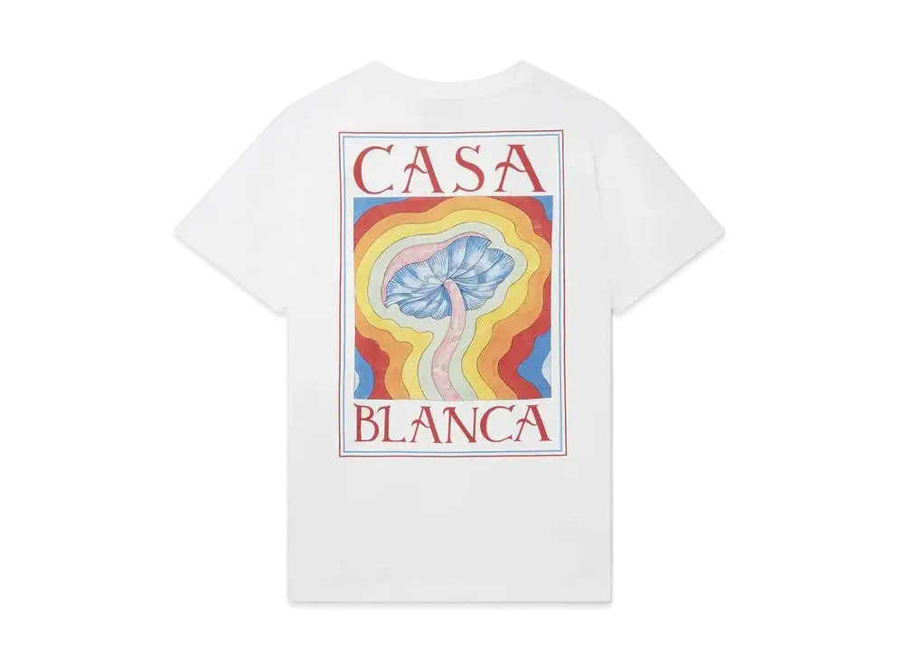 Casablanca Mind Vibrations T-Shirt "White"