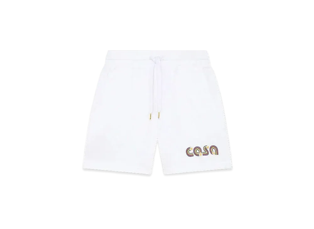 Casablanca Casa Sweatshorts "White"