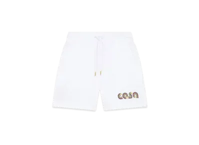 Casablanca Casa Sweatshorts "White"