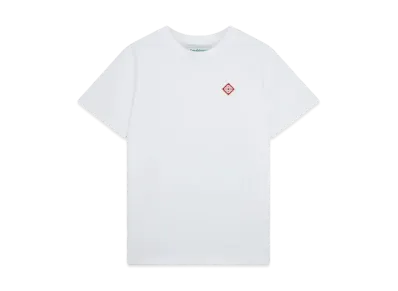 Casablanca Diamond Logo Patch T-Shirt "White"
