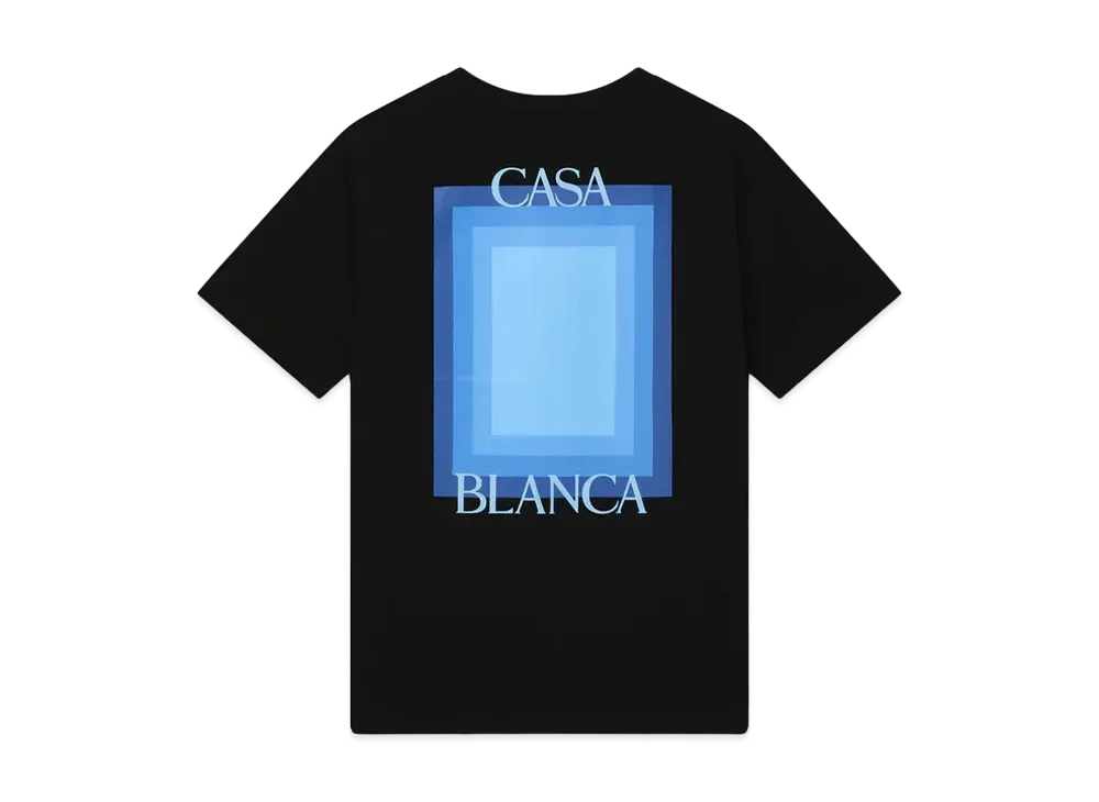 Casablanca Gradient Casa Logo T-Shirt "Black"