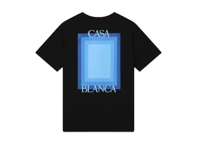 Casablanca Gradient Casa Logo T-Shirt "Black"