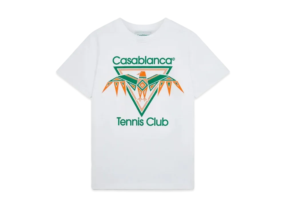 Casablanca Playful Eagle T-Shirt "White"