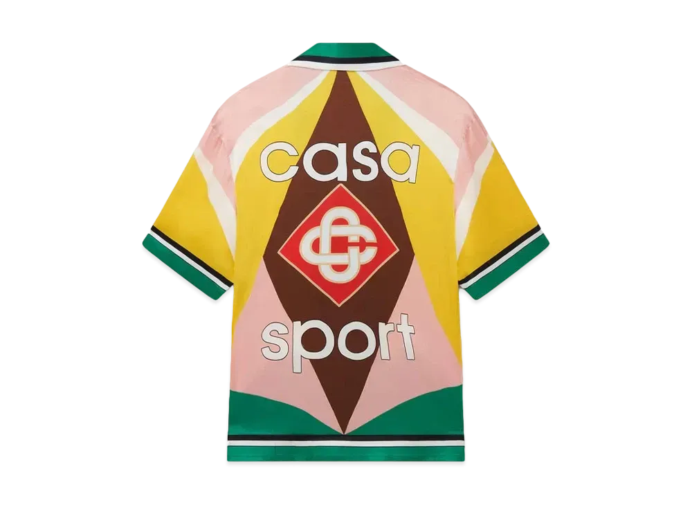 Casablanca Casa Sport Silk Shirt "Multi"