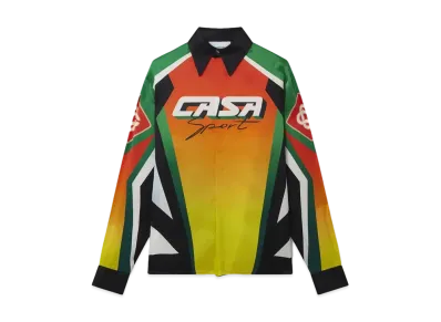 Casablanca Casa Moto Sport Silk Shirt "Multi"