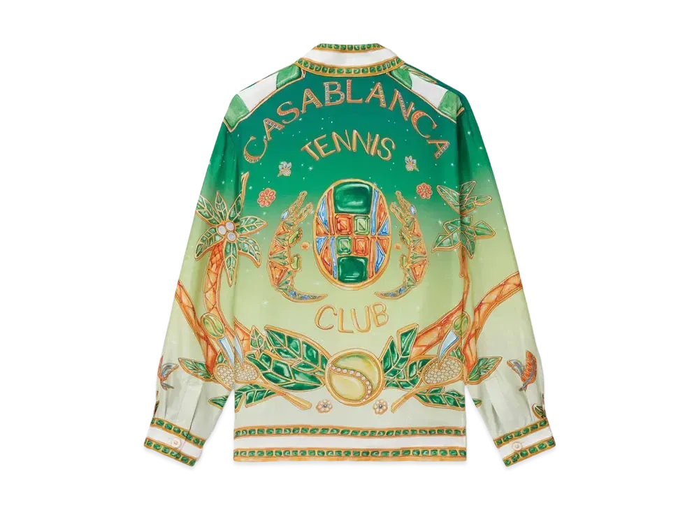 Casablanca Joyaux D'Afrique Silk Shirt "Multi"