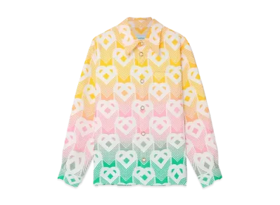 Casablanca Gradient Heart Shacket "Multi"